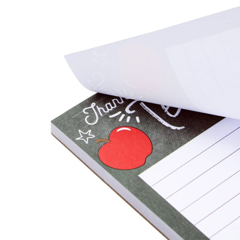 Paper Junkie طقم دفاتر ملاحظات للمعلمين 4 عبوات للهدايا في الفصل، تقدير الأساتذة، مستلزمات المدرسة، 50 ورقة لكل دفتر ملاحظات، 200 ورقة إجمالاً، 4 تصاميم تحفيزية (4x5 بوصة) - Image 5